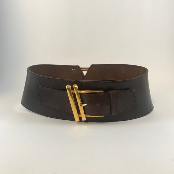 Adoppia Vita Accessories - Adoppia Vita Italian Leather Wide Brown Leather Adoppia Vita Accessories - Adoppia Vita Italian Leather Wide Brown Leather